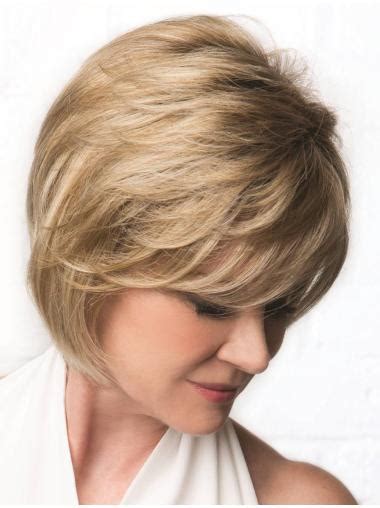 Wavy Bobs Blonde Monofilament Cancer Wigs For Women Post Wigsis