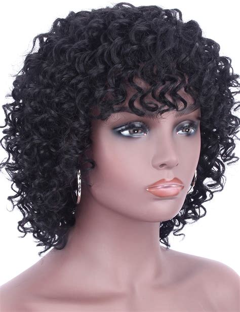 Natural Human Hair Wigs For African American 4